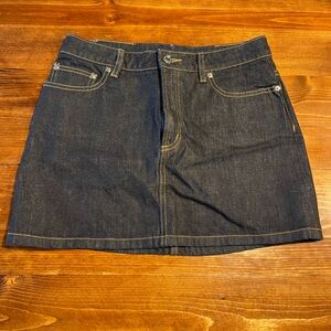 Marc by Marc Jacobs Denim Mini Skirt